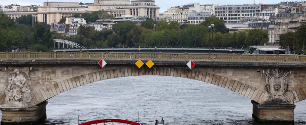 the swimming test on the Seine canceled for pollution