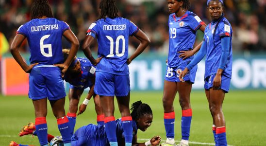 third game and third loss for Haiti against Denmark