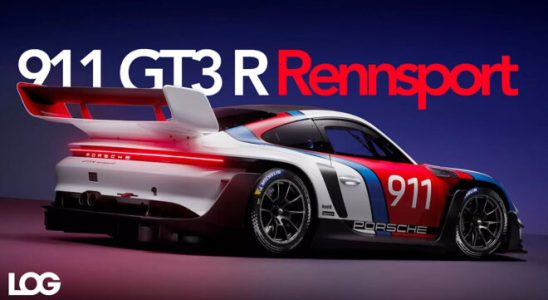 A dream machine has arrived Porsche 911 GT3 R Rennsport