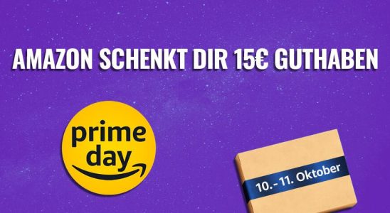 Amazon is giving you 15 euros in credit for Prime