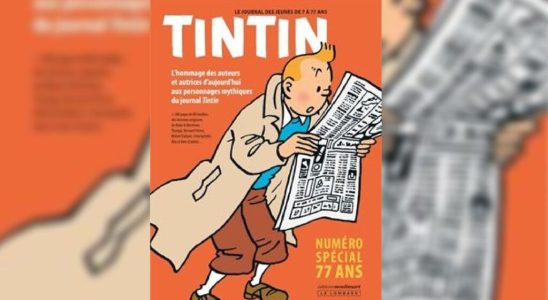 Belgians pay tribute to the Journal Tintin a cult comic