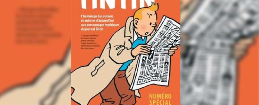 Belgians pay tribute to the Journal Tintin a cult comic