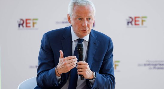 Bruno Le Maire wants Total to extend the cap on