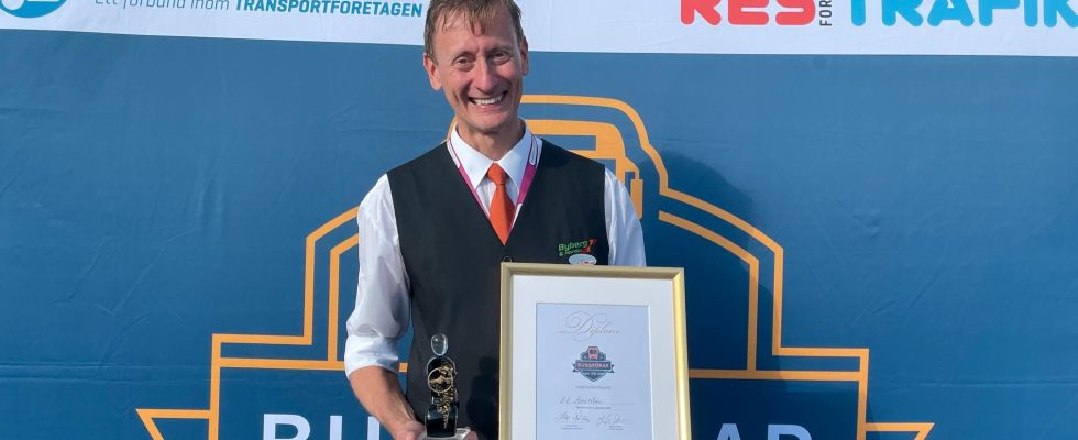 Bus driver of the year named Ultimata kvittot