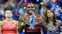 Coco Gauff who defeated Serena Williams at the age of