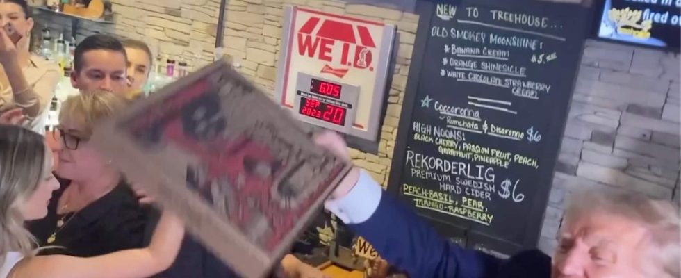 Criticism of Trump after pizza stop Completely inappropriate