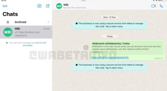 Dedicated iPad app for WhatsApp is coming soon