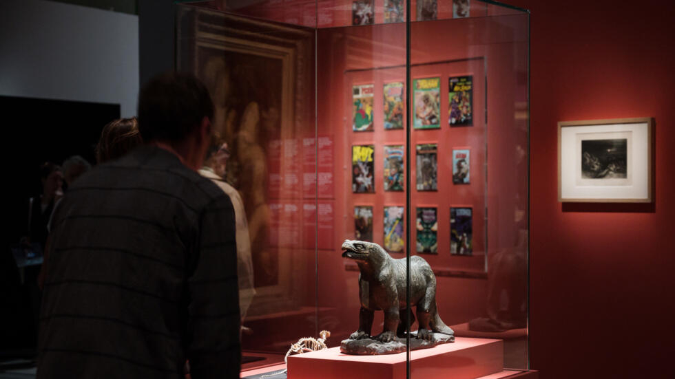 Opening of the “Fantastic Beasts” exhibition, September 27, 2023 at the Louvre-Lens museum.