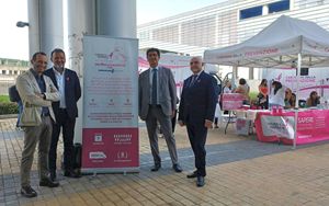 Fight against cancer the Komen Prevention Caravan promoted by Autostrade
