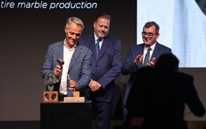 Franchi Umberto Marmi receives the Masters of Stone award