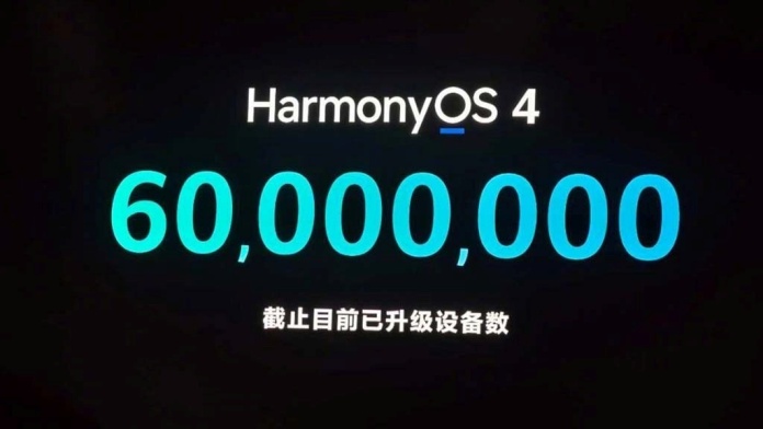 HarmonyOS 40 reached 60 million devices