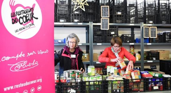 In Aubervilliers the charity Restos du Coeur in difficulty
