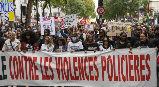In France more than 30000 people march against police violence