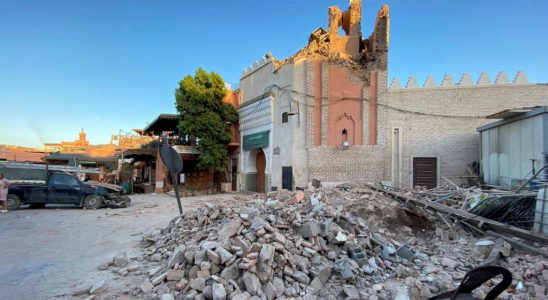 In the news the deadly earthquake in Morocco
