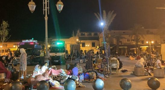 In the spotlight the earthquake in Morocco