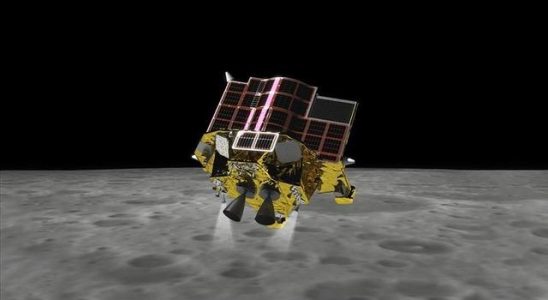 It carries a lunar lander Japan sent its H2A rocket