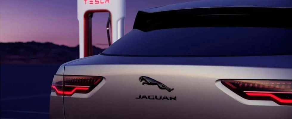 Jaguar to Provide Access to Tesla Supercharging Network