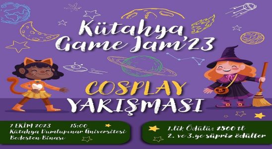 Kutahya Game Jam 2023 with 25 Thousand TL Prize will