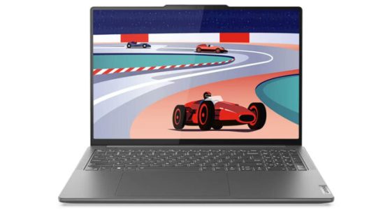 Laptop with miniLED display RTX 4070 graphics processor and Core