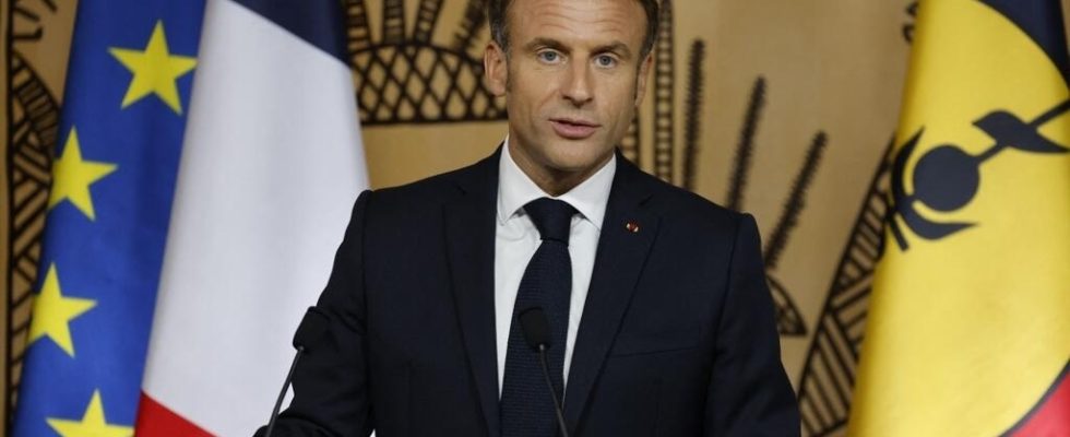 Macron hopes for an agreement by the end of 2023