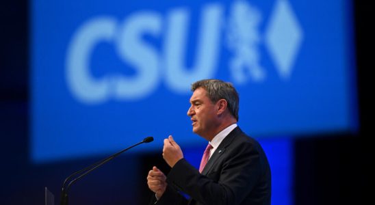 Markus Soder largely re elected as head of the CSU before