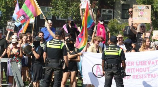 Mayor Dijksma large police deployment prevents disorder at Paardenveld demonstrations