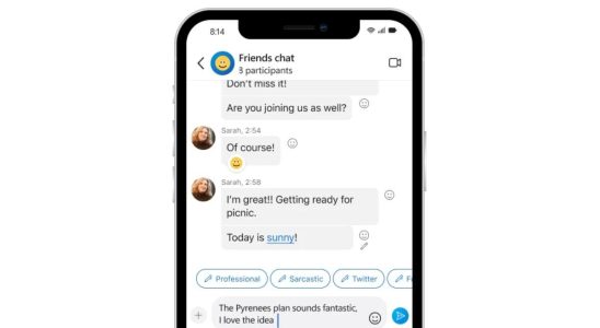 Microsoft Bing Chat Software Integrated into Skype