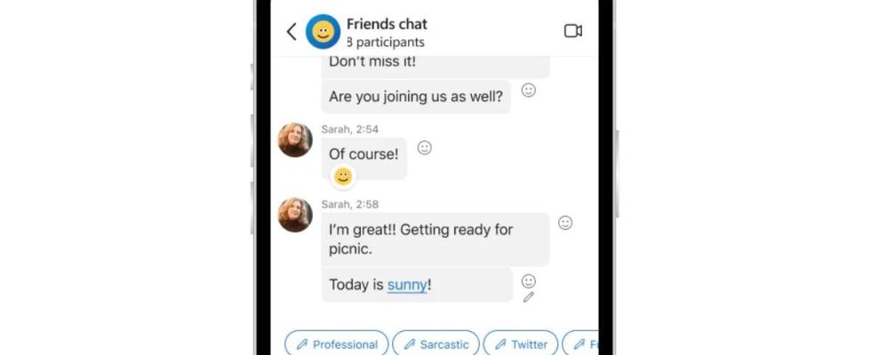 Microsoft Bing Chat Software Integrated into Skype