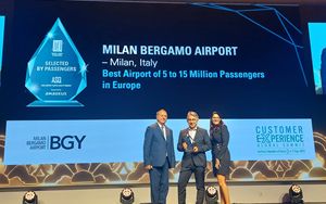 Milan Bergamo awarded as the best European airport between 5