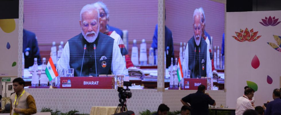 Narendra Modi opens the G20 by discussing the confidence crisis