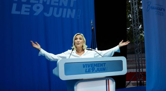 National gathering Marine Le Pen or the sovereignist epiphany