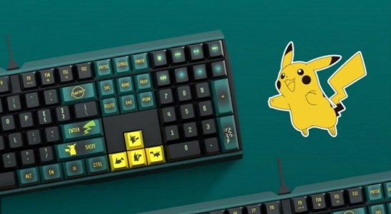 New Pokemon Keyboard Gained Praise for Its Very Stylish Design