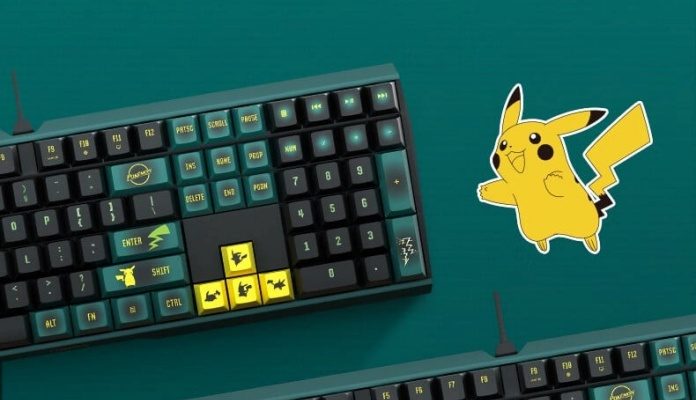 New Pokemon Keyboard Gained Praise for Its Very Stylish Design