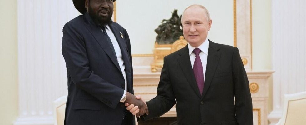 President Salva Kiir on state visit to Moscow