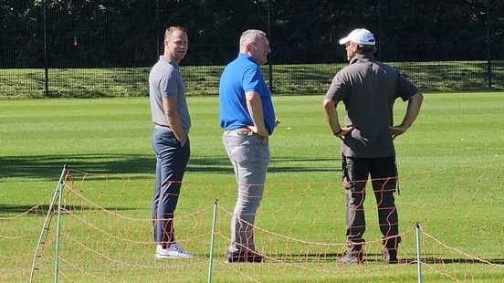 Ron Jans arrived at training field FC Utrecht new trainer