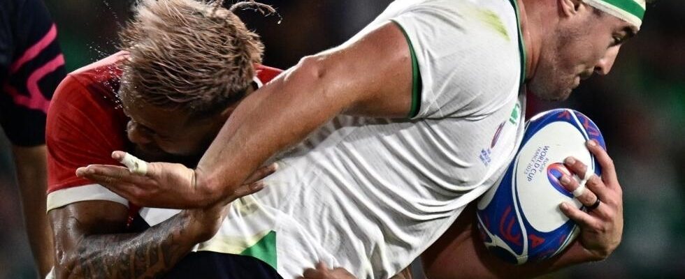 Rugby World Cup Ireland dominates Tonga