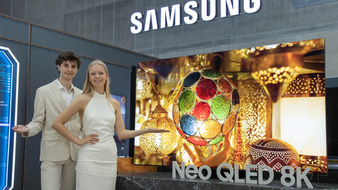 Samsung introduced its new Neo QLED televisions