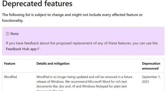 Shock decision from Microsoft WordPad will remove it from Windows
