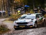 The Finnish rally championship was decided in the difficult conditions