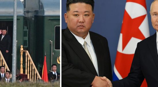 The Russian and North Korean leaders paid tribute to each