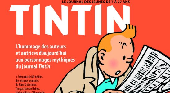 The Tintin newspaper the cult weekly celebrates its 77th anniversary