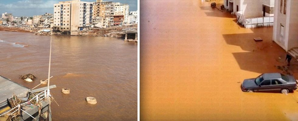 The flood in Libya 10000 people missing