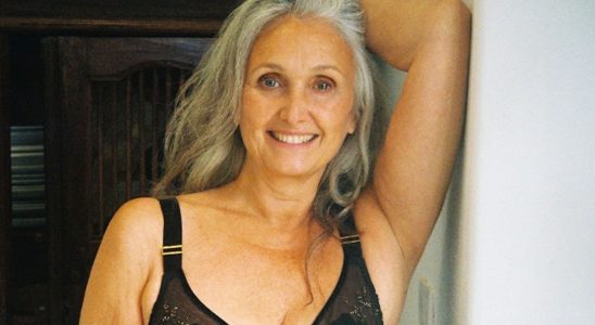 This famous 63 year old French model created underwear that suits all