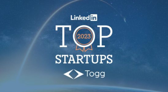 Togg tops LinkedIn Top Startups list