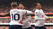 Tottenham gained points in a wild derby in North London