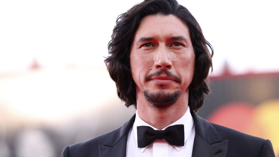 American actor Adam Driver, present for the screening of the film 