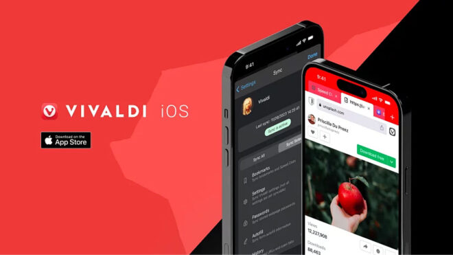 Vivaldi browser is also available for iPhone and iPads