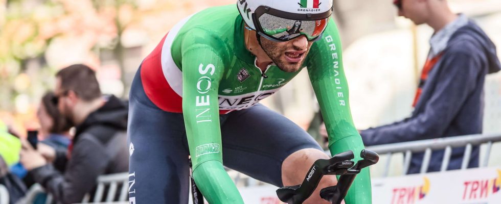 Vuelta 2023 Ganna wins the 10th stage Kuss keeps his