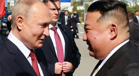 War in Ukraine Kim Jong Un and Vladimir Putin meet