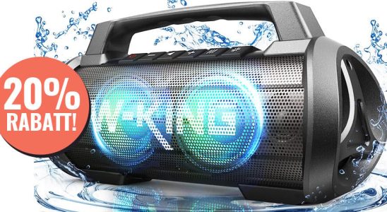 Waterproof Bluetooth speaker at Amazon at an unbeatable price